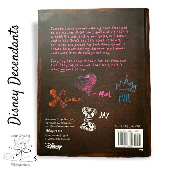 Disney Descendants Mal’s Spell Book (2 Available) - Picture 4 of 7